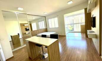 Imagem 3: Apartamento para venda ou locação com 1 quarto, com 46 m² - Paraíso