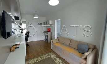 Imagem 2: Flat para locação no Affinity Vila Olimpia, contendo 43m², 1 dormitório e 1 vaga de garage