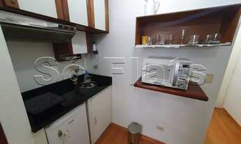 Imagem 4: Flat mobiliado com serviços de arrumação diária, TV a cabo, 1x vaga de garagem próx ao HC