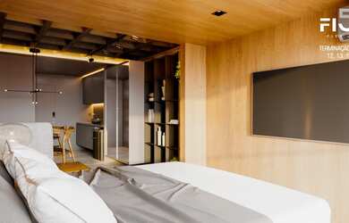 Imagem 4: Apartamento para venda com 33 metros quadrados com 1 quarto em Centro - Maceió - AL