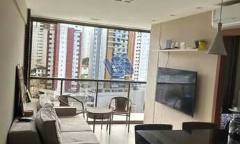 Imagem: Graça Prime Residence quarto e sala com