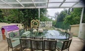 Imagem 4: Casa para locação com 6 suítes, piscina, sauna, espaço gourmet e vista para a mata no Resi