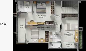 Imagem 7: Oportunidade única: Casa duplex com 3 suítes em Morada de Laranjeiras! LDYR