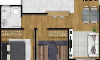 Imagem 3: Dono vende Apto. Acqua Dunas!!! Av. Domingos de Almeida, 3300 - Areal, Pelotas/RS