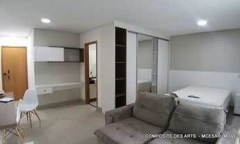 Imagem 6: Apartamento/Studio alto padrão mobiliado com 55m² - 1 suíte - 2 vagas - Anália Franco