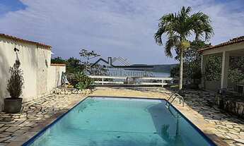 Imagem 2: Imóvel Com Vista Indevassável Para Lagoa, 5 Quartos (Sendo 3 Suítes), Piscina, Área Gourme