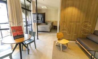 Imagem 3: Lindo flat, 1x dormitório andar alto com vista apto, com cozinha equipada e bem localizad