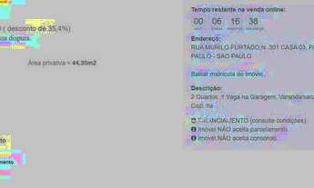 Imagem 2: Casa com 2 dormitórios à venda por R$ 243.542,00 - Parque Vitória - São Paulo/SP