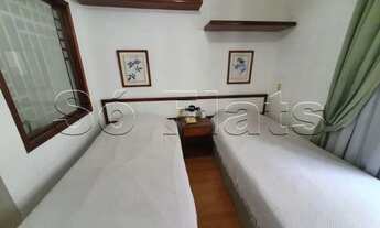 Imagem 5: Flat mobiliado com serviços de arrumação diária, TV a cabo, 1x vaga de garagem próx ao HC