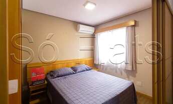 Imagem 4: Flat no Jardim Paulista próximo a Avenida 9 de Julho e Shopping Pamplona disponível para l