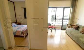 Imagem 2: Flat para moradia todo mobiliado nos Jardins, próximo a Av. 9 de Julho, sem burocracia