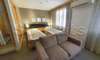 Imagem 6: Lindo flat mobília novinha igual a do hotel, com serviços de arrumação e lavanderia coleti