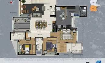 Imagem 5: Apartamento com 4 dormitórios à venda em Belo Horizonte