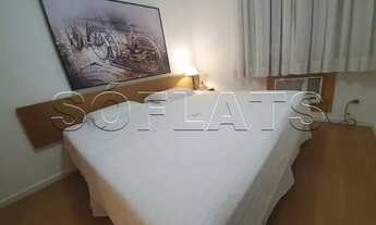 Imagem 6: Flat com 1 dorm. reformado com camareira, tv a cabo e garagem ao lado da Av Paulista. Cons