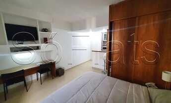 Imagem 5: Flat totalmente equipado no QI 30m² 1 dorm 1 vaga em Moema para locação