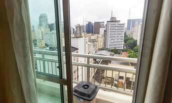 Imagem 7: Flat totalmente mobiliado e alto padrão próximo da Rua da Consolação e Av Paulista. Consul