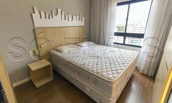 Imagem 6: Flat para locação no Mercure SP Pinheiros contendo 28m², 1 dormitório e 1 vaga de garagem