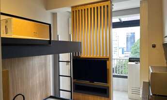 Imagem 1: Studio decorado venda frente Centro Cultural Vergueiro