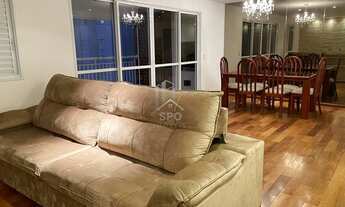 Imagem 2: Apartamento com 3 dormitórios para alugar, 124 m² por R$ 7.000/mês - Interlagos - São Paul