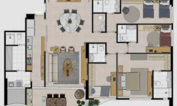 Imagem 6: Apartamento 3 Quartos Tirol 100m²