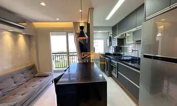 Imagem 2: Apartamento MOBILIADO com 1 dormitório para alugar, 36 m² por R$ 4.160/mês - Vila Eliza