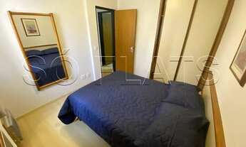 Imagem 7: Flat mobiliado com 42m² com quarto, sala, cozinha completa e banheiro, a 200 m da Av. Paul