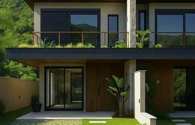 Imagem 2: Sobrado para venda tem 164 metros quadrados com 3 quartos em Pântano do Sul - Florianópoli