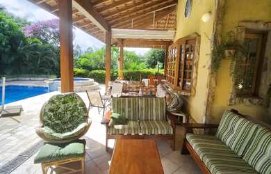 Imagem 3: Casa no condomínio Estância Parque de Atibaia para venda com 6 quartos, sendo 6 suítes , 4