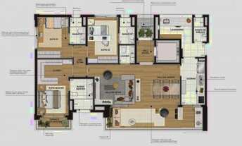 Imagem 2: Apartamento à venda, Vila Nova Conceição, 147m², 3 suítes, 2 vagas! LANÇAMENTO!