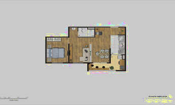 Imagem 3: Mundi Guarulhos 2 dorms. Terraço Gourmet 600m do Shopping Internacional