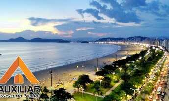 Imagem 2: A orla da praia de Santos aos seus olhos!