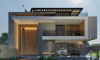 Imagem 5: Condomínio Quintas do Rio - Mansão Alto Padrão, projeto contemporâneo arquitetas BMF