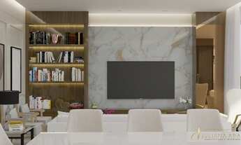 Imagem 5: Apartamentos com 4 suítes possuindo tomadas USB e infraestrutura para aquecedor de toalhas