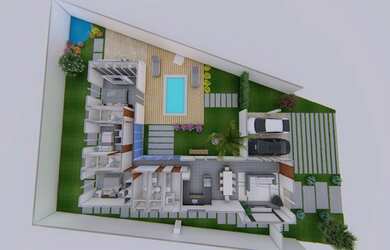 Imagem 2: Casa Linear com 3 suítes no Cond. Alphaville