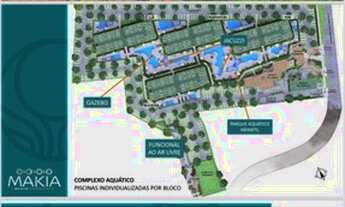 Imagem 2: Apartamento jardim no condomínio makia para venda tem 29 metros quadrados com 1 quarto em