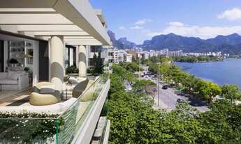 Imagem 5: Apartamento de 4 quartos na Lagoa - Rio de Janeiro - RJ