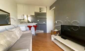 Imagem 2: Flat em Pinheiros para locação e totalmente mobiliado. Com entrada imediata