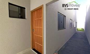 Imagem 4: Nova Olinda] Bela casa de 2 quartos com varanda gourmet. Amplo quintal privativo. Perto A