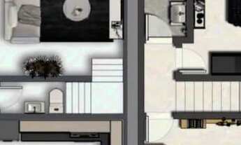 Imagem 6: Sobrado com 2 dormitórios à venda, 58 m² por R$ 295.000,00 - Aviação - Praia Grande/SP