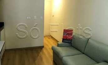 Imagem 2: Flat para locação no Poema Drummond com 30m², 1 dormitório e 1 vaga de garagem