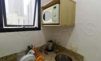 Imagem 4: Flat Opera disponível para locação contendo 42m², 1 dormitório e 1 vaga de garagem