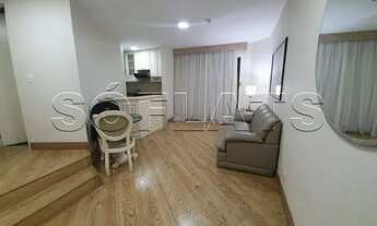 Imagem 3: Mobiliado com serviços a alguns passos da Avenida Paulista com 48m², cozinha completa sem