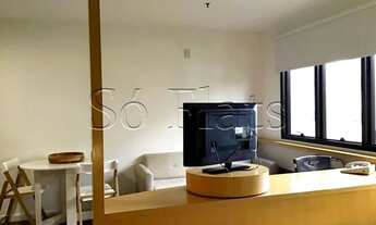 Imagem 3: Transamérica Jardins - Flat proximo a Av. 9 de Julho e Shopping Pamplona para locação. Con