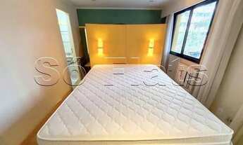 Imagem 6: Flat para locação no bairro de Moema próximo da Av Ibirapuera. Com entrada imediata