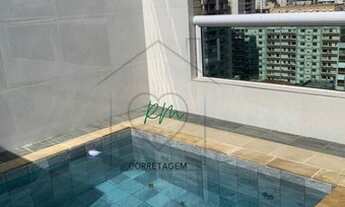 Imagem 3: Cobertura Duplex/Embaré - 03 Dorms (2 suítes) - Quadra da Praia - Piscina - Churrasqueira