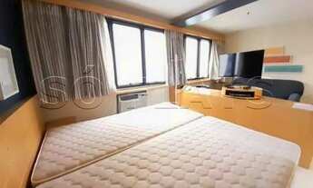 Imagem 4: Belíssimo flat mobiliado, serviços de arrumação e lavanderia coletiva