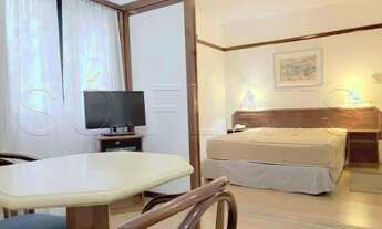 Imagem 7: Flat mobiliado reformado, com 1 dormitório em andar alto no Jardim Paulista