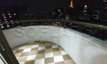 Imagem 4: Mobiliado com serviços a alguns passos da Avenida Paulista com 48m², cozinha completa sem