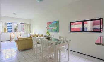 Imagem 2: Flat 308, aluguel, de frente, vista panorâmica, com 1 quarto em Boa Viagem - Recife - PE