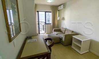 Imagem 3: Flat disponível para locação no Itaim Bibi, com fácil acesso as principais vias de São Pau